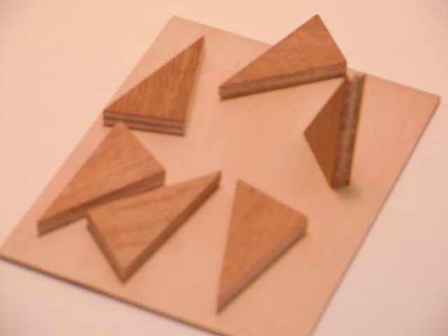 No.１）直角三角形　6個