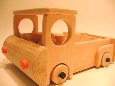 画像1: 積木　トラック